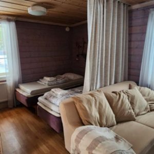 Location de chalets en Laponie - Hiver - Suède Mellanström Fishing Camp